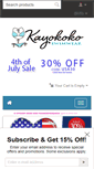 Mobile Screenshot of kayokokoswimwear.com